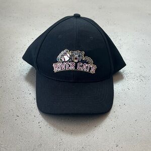 River Cats Black Baseball Cap